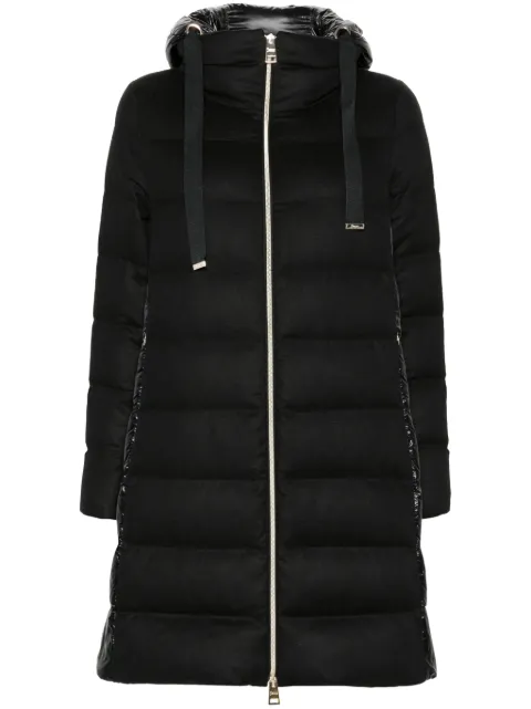 Herno drawstring padded coat 