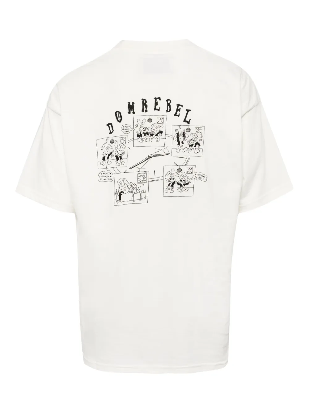 DOMREBEL Forget T-shirt - Beige