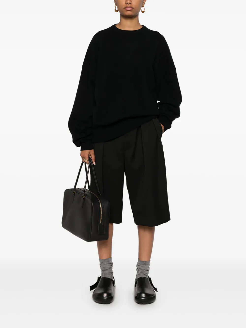 Extreme Cashmere N°355 Tes Sweater In Black