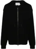 Iceberg logo-patch hoodie - Black