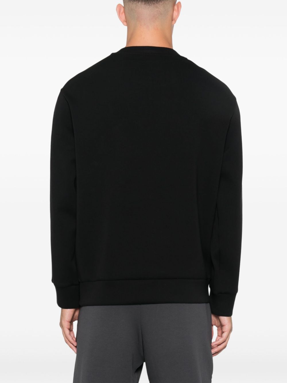 Emporio Armani logo-embossed sweatshirt Men