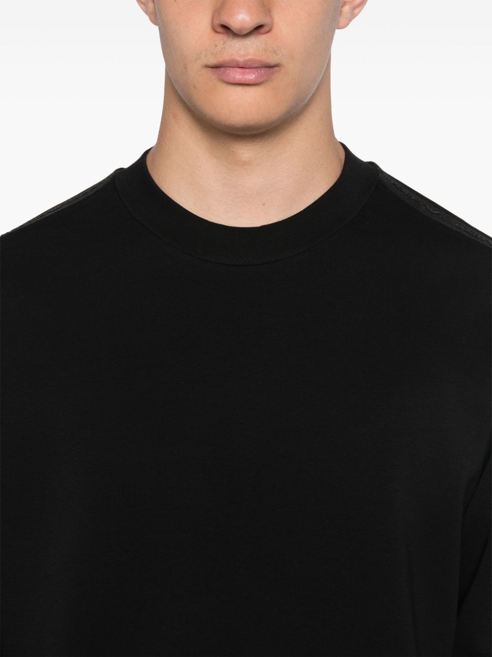 Emporio Armani logo-embossed sweatshirt Men