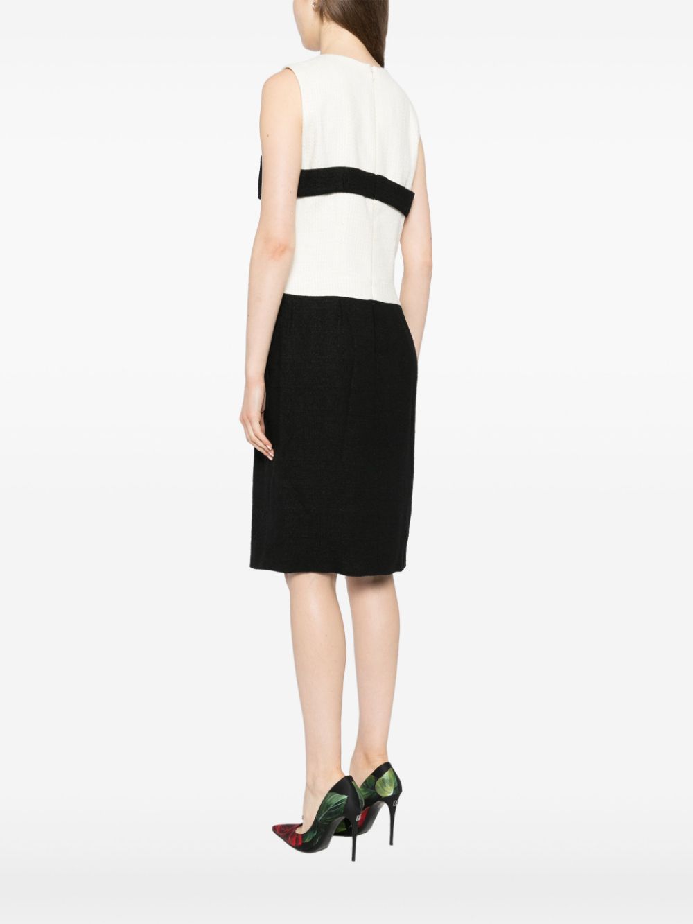 CHANEL 2009 colour-block dress Women