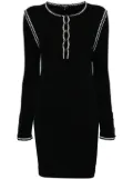 CHANEL Pre-Owned 2002 cotton mini dress - Black