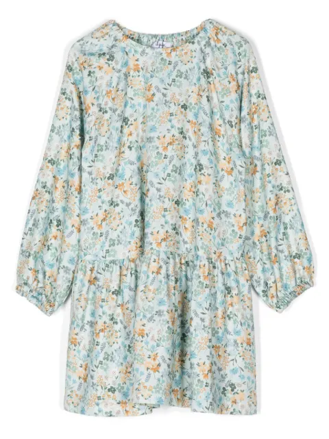 Il Gufo floral-print dress