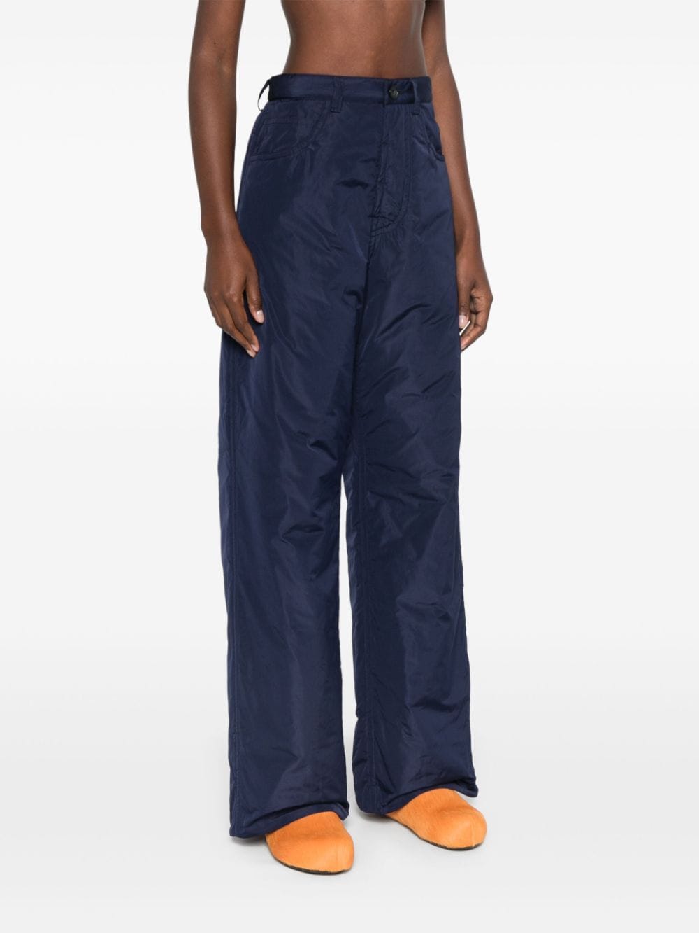 Shop Sofie D'hoore Pavia Trousers In Blue