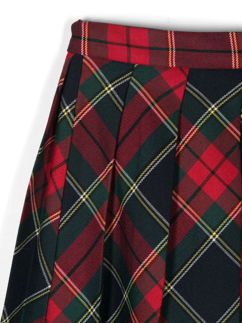 Il Gufo Rok met tartan ruit Rood