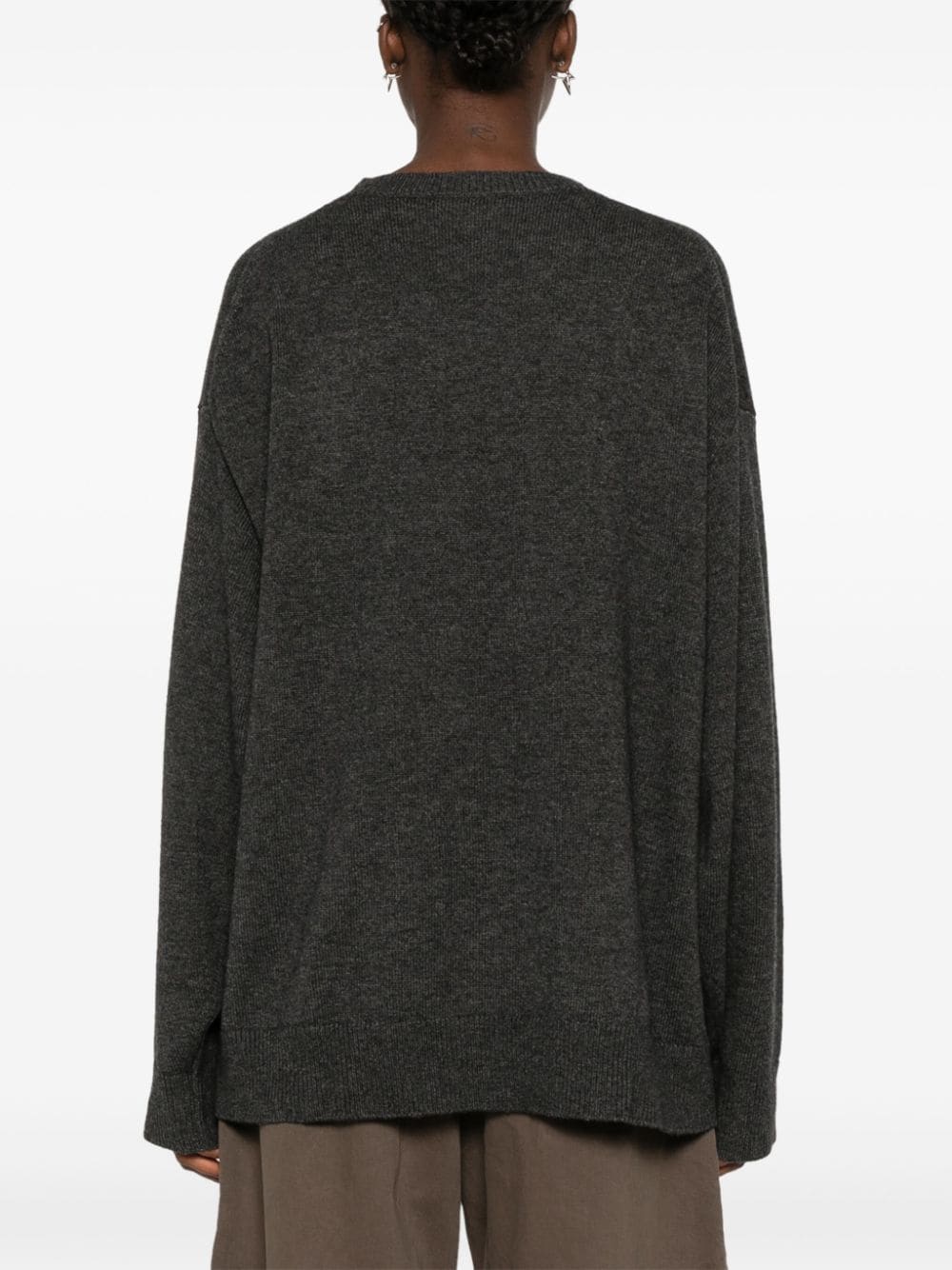 Shop Sofie D'hoore Mizu Sweater In Grey