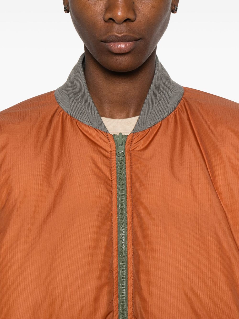 Shop Sofie D'hoore Olympus Padded Coat In Orange