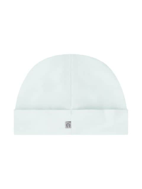 logo-print beanie