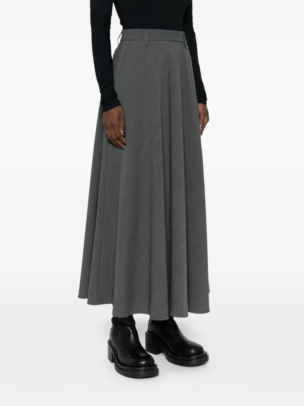 Herno Twill rok Grijs