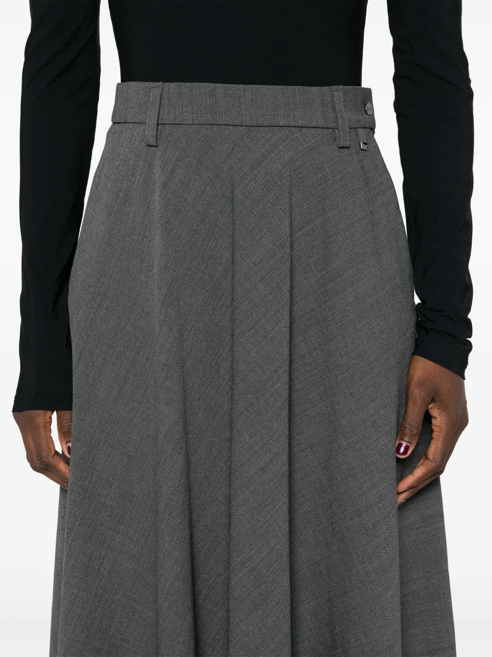 Herno Twill rok Grijs