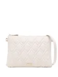 V°73 logo-lettering cross body bag - White