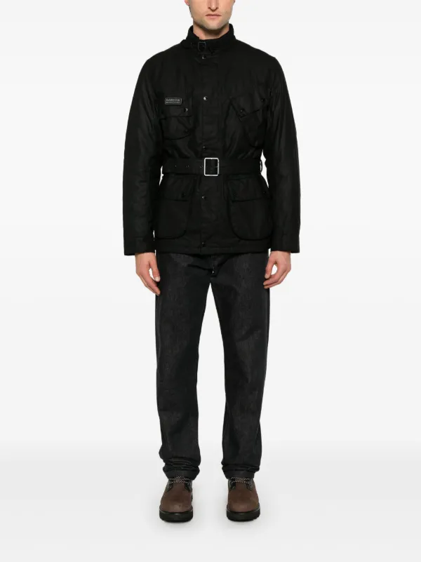 Barbour Winter SL International Jacket Black FARFETCH AO