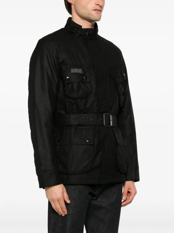 Barbour Winter SL International Jacket Black FARFETCH AO