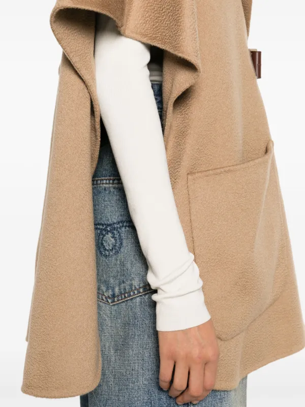 Max Mara DORICO ケープ Max Mara Dorico ケープ | ブラウン | FARFETCH JP