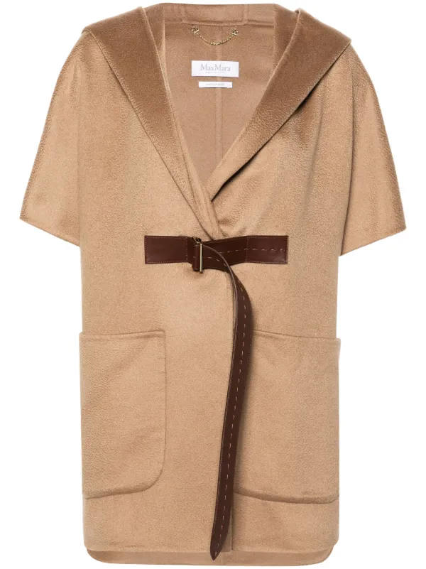 Max Mara DORICO ケープ Max Mara Dorico ケープ | ブラウン | FARFETCH JP