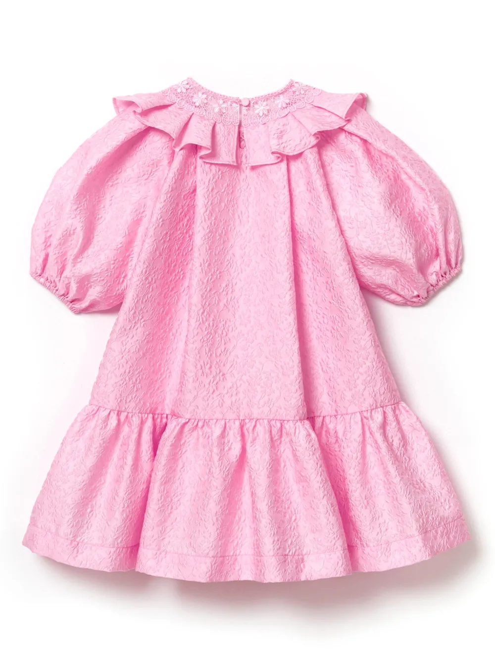 Self-Portrait Kids Crêpe mini-jurk Roze