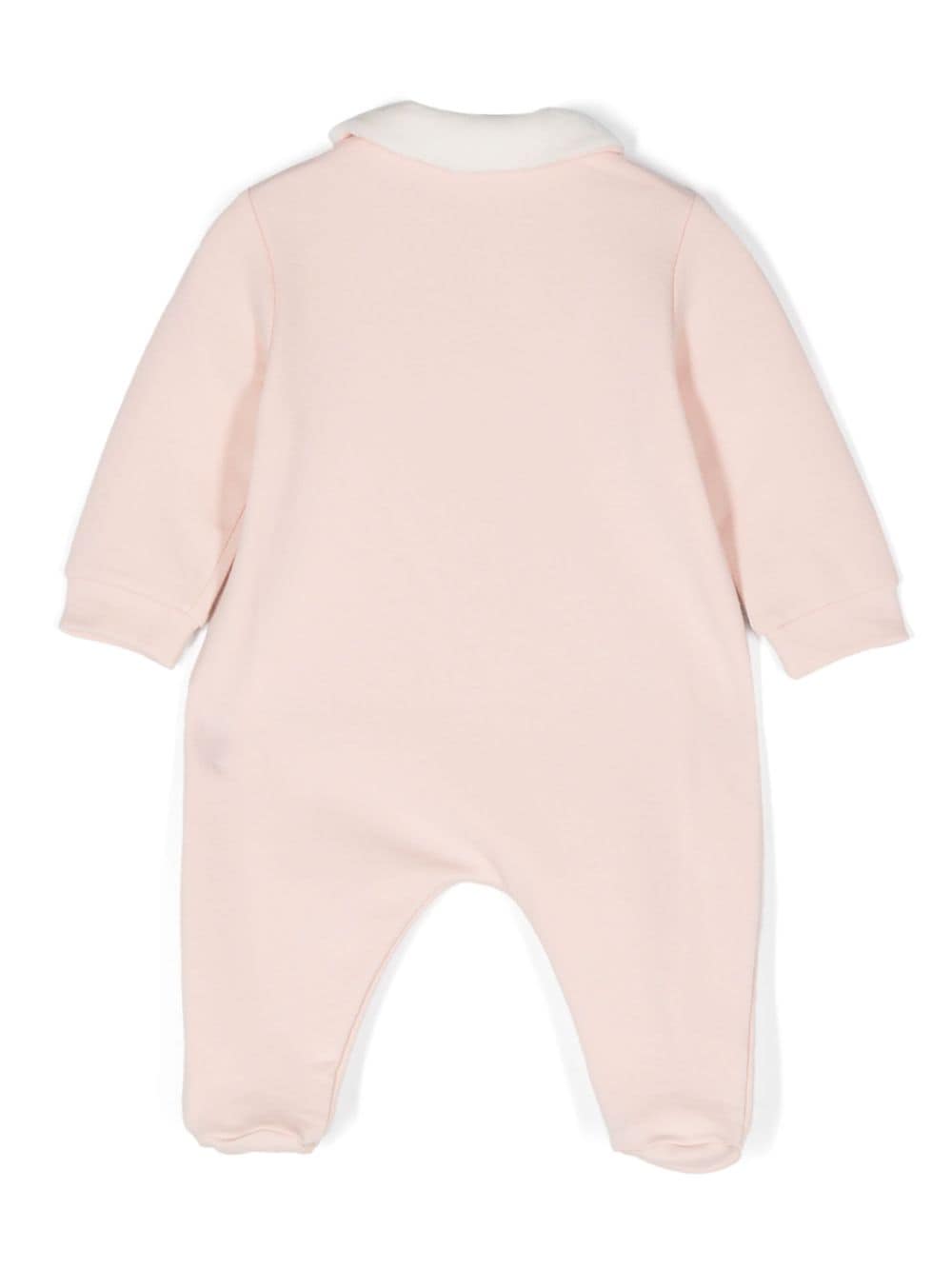 Il Gufo appliqué pajamas - Roze