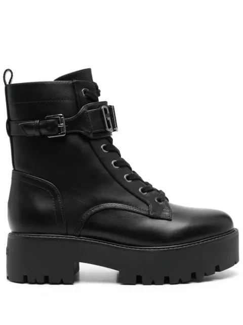 GUESS USA 50mm logo-lettering boots 