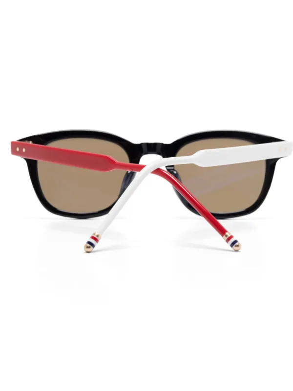 サングラス+メガネ thom browne Thom Browne Eyewear Tokyo サングラス | レッド | FARFETCH JP