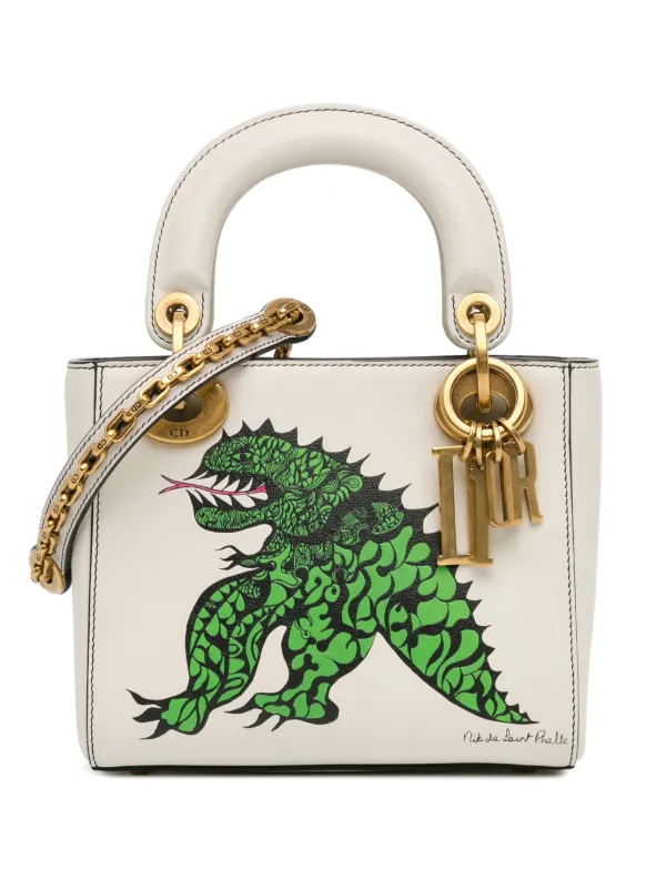 Christian Dior Pre Owned Niki De Saint Phalle Limited Edition Mini Dragon Lady Dior 2017 FARFETCH KZ