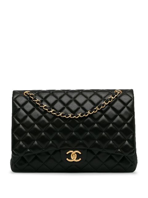 CHANEL 2011 Jumbo Classic Lambskin Double Flap shoulder bag Women