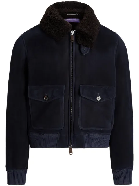 Ralph Lauren Purple Label Welles Jacke aus Shearling