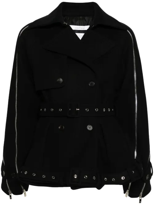 Veste à détails de zips - Rokh - Modalova