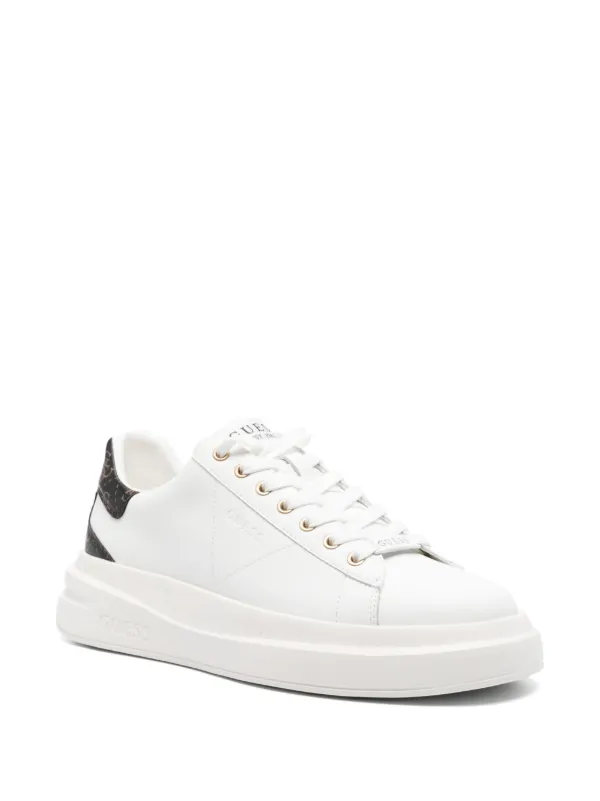 GUESS USA Elba Sneakers White FARFETCH IN