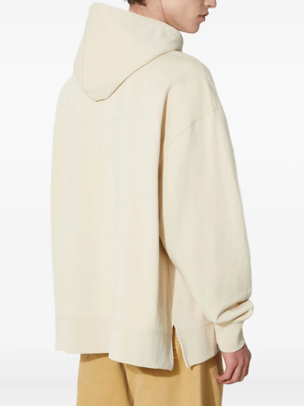 Vans Baggy Fleece Po Hoodie In Neutral