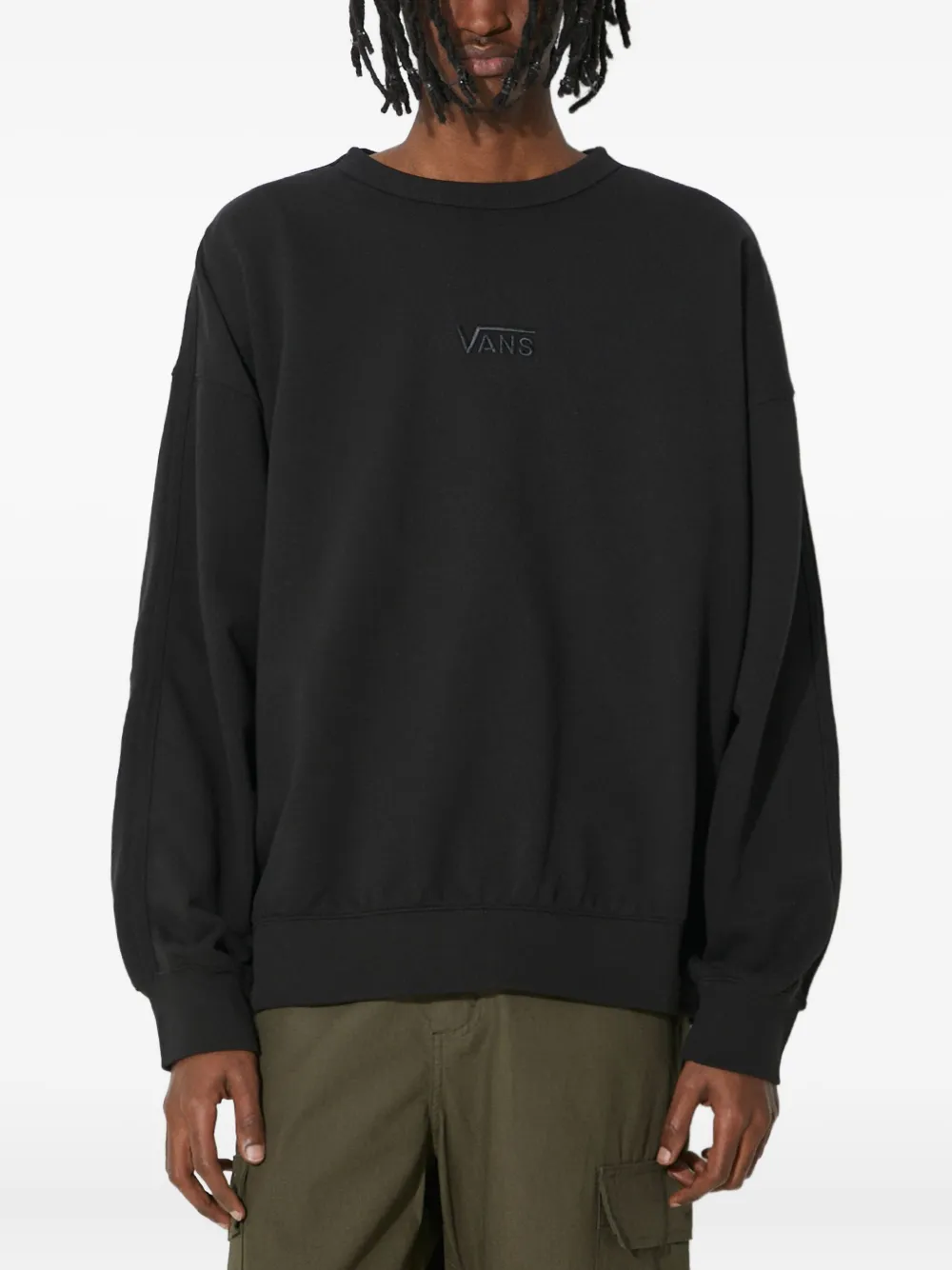Vans  sudadera Premium Logo Crew | negro | Image 1