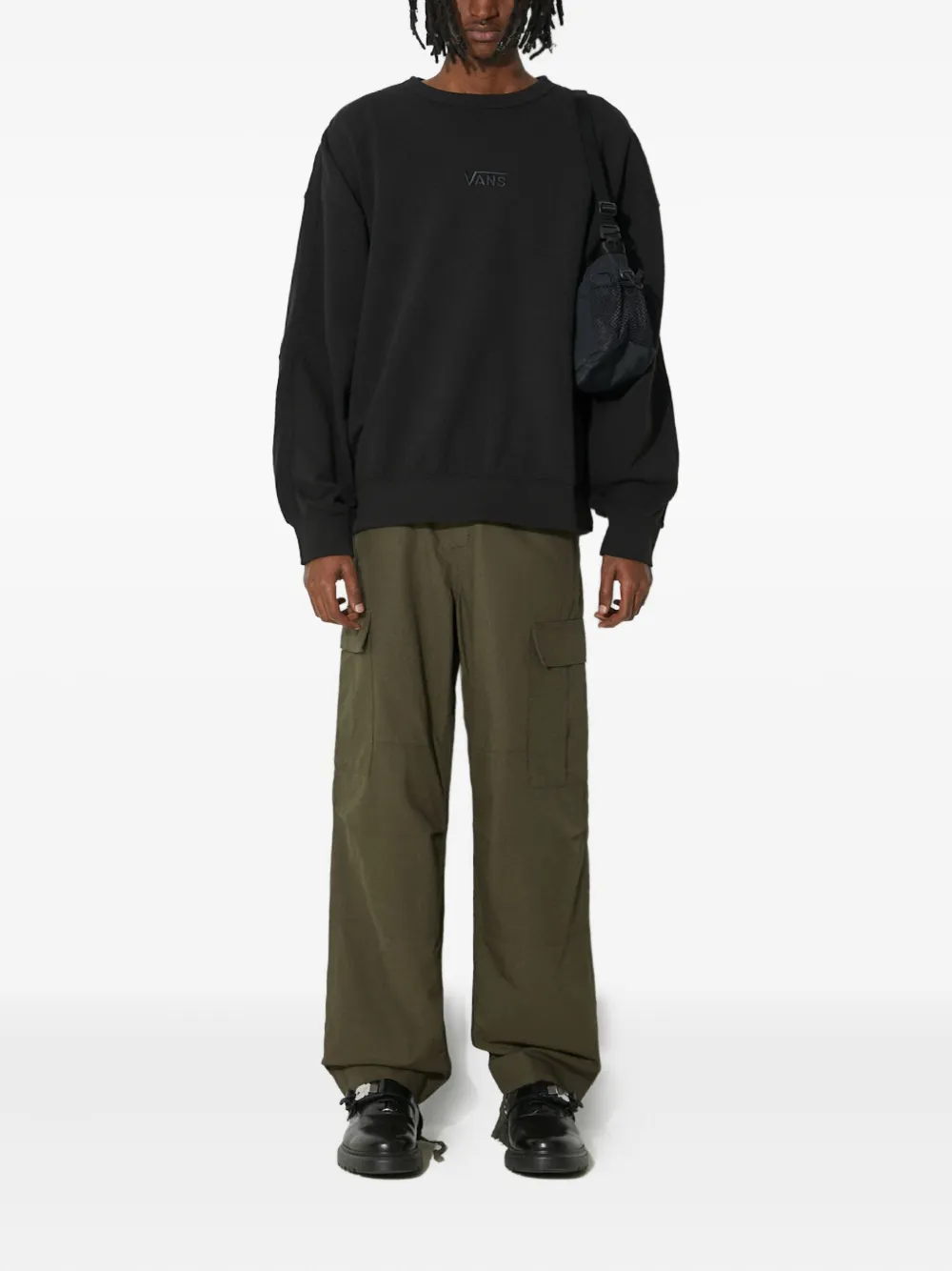 Vans Premium Logo Crew sweatshirt - Zwart