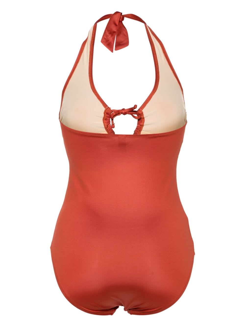 Shop Yasmine Eslami Marisa Swimsuit In Orange