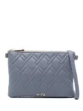 V°73 logo-lettering shoulder bag - Blue