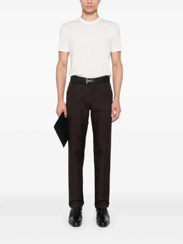 TOM FORD クルーネック Tシャツ | ニュートラル | FARFETCH JP
