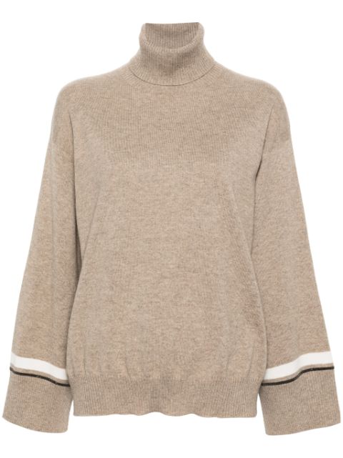 Brunello Cucinelli high-neck cashmere jumper Women