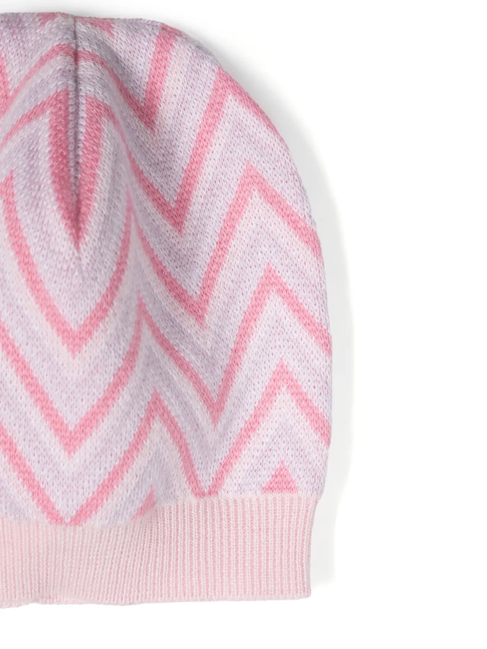 Missoni Kids Romper met logoplakkaat Roze
