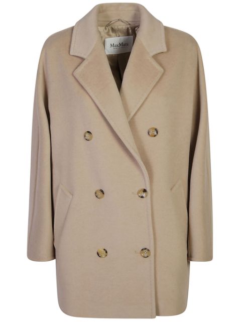 Max Mara notched double-breasted coat Women