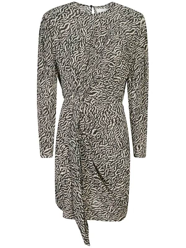 Marant Étoile Dulce Mini Dress in Black