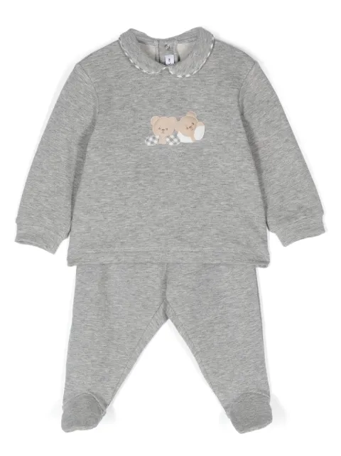 Il Gufo teddy bear-motif pajamas