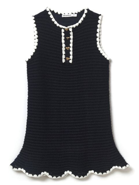 mini crochet dress