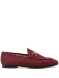 Gucci Macro GG Canvas loafers - Red