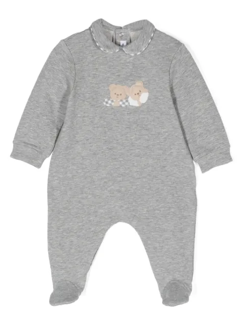 Il Gufo teddy bear-motif pajamas