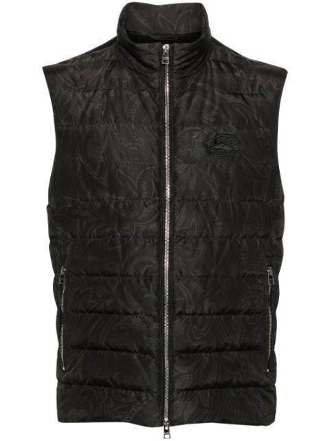 ETRO signature Pegaso-embroidered gilet Men