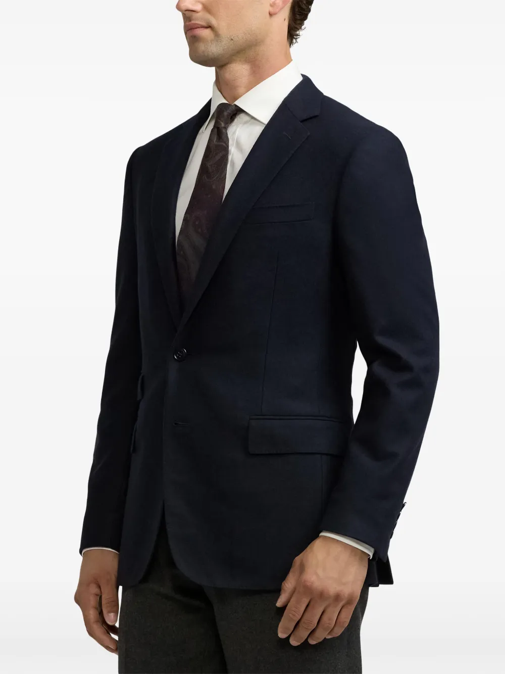 Ralph Lauren Purple Label Wollen blazer Blauw