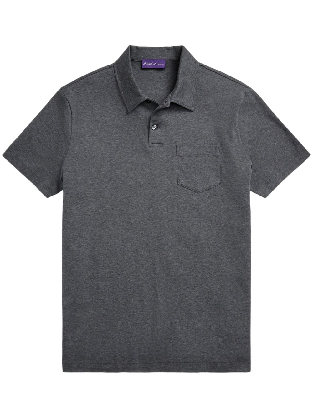 Ralph Lauren Purple Label Interlock poloshirt Grijs