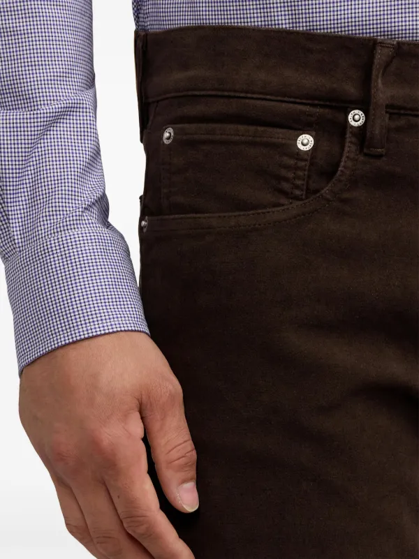 Ralph Lauren Purple Label Calça Jeans Moleskin | Marrom | FARFETCH BR