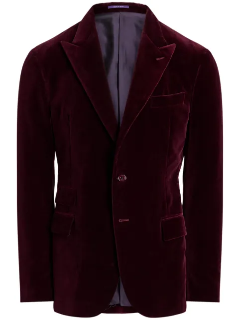 Ralph Lauren Purple Label Sportjacke aus Baumwoll-Samt