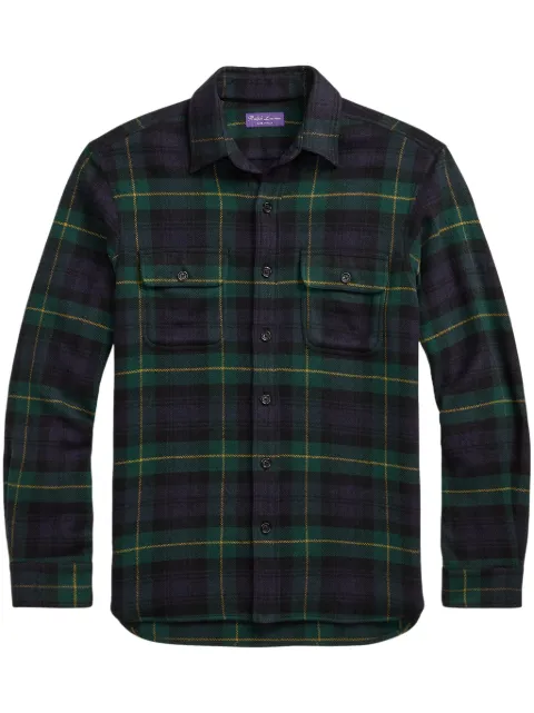 Ralph Lauren Purple Label plaid shirt